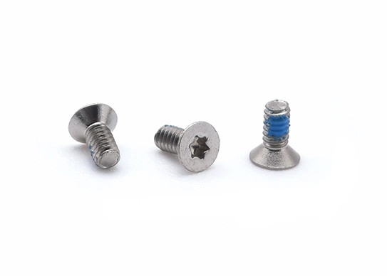 Tornillo pequeño micro de cabeza flor de acero inoxidable