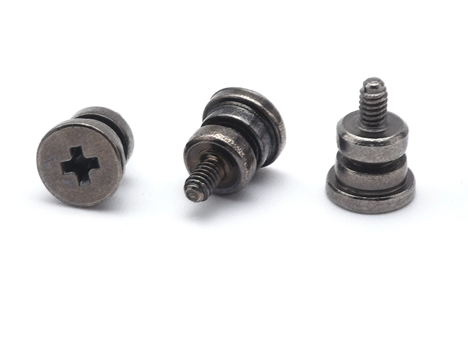 Tornillo micro de cabeza cruciforme y paso re-mecanizado