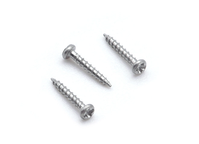 Tornillo autorroscante pequeño de material 410