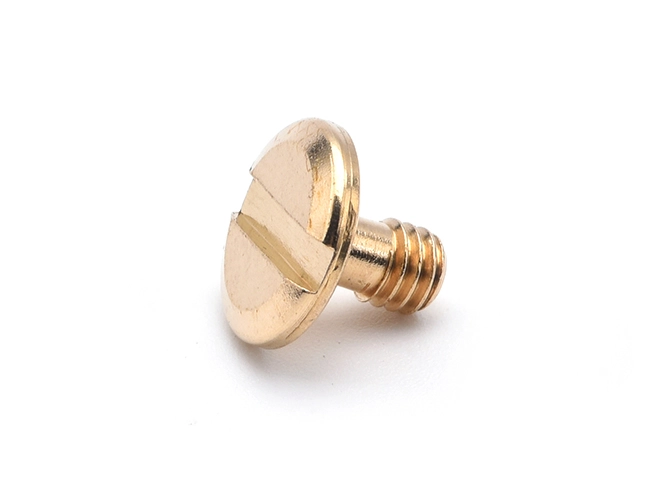 Tornillo de cobre de cabeza grande y cruceta