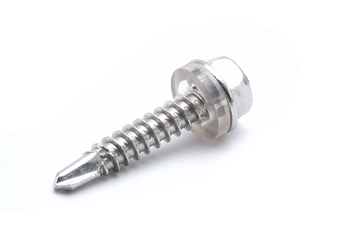 Tornillo de cabeza hexagonal con punta de broca 316