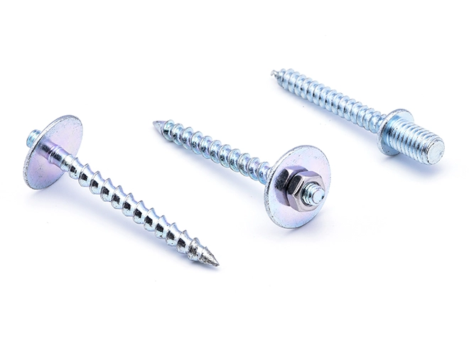 Tornillo autorroscante no estándar para construcción