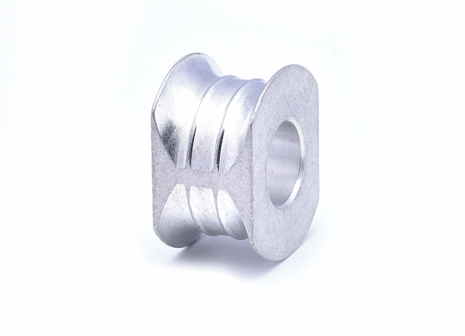 Pieza mecanizada de aluminio