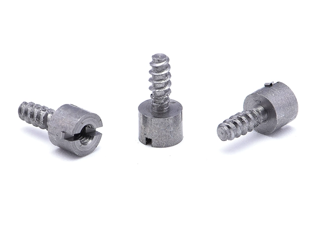 Tornillo autorroscante de cabeza cilíndrica, rosca interna y ranura en cruz