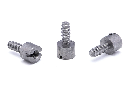Tornillo autorroscante de cabeza cilíndrica, rosca interna y ranura en cruz