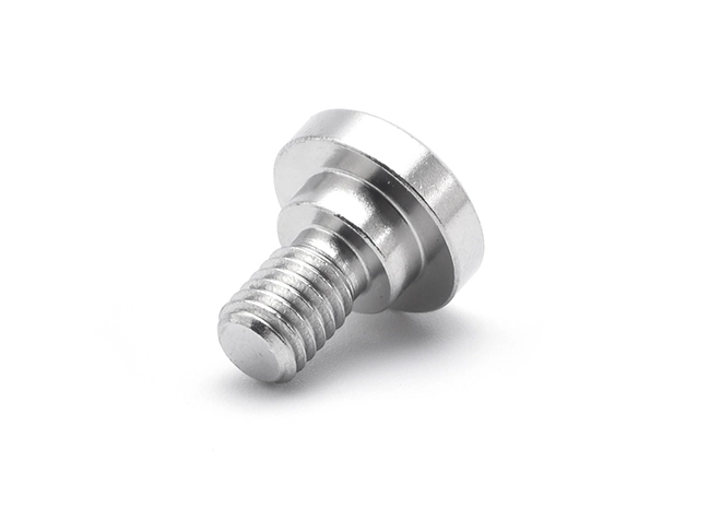 Tornillo escalonado de acero inoxidable para torno