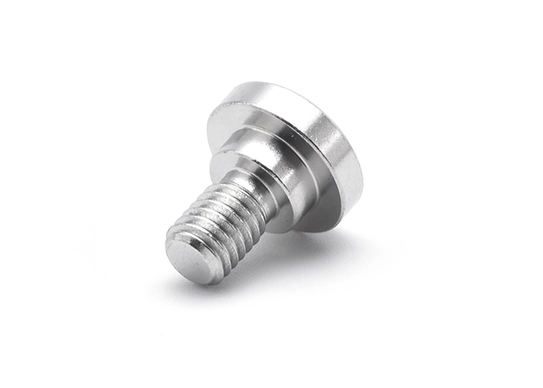 Tornillo escalonado de acero inoxidable para torno