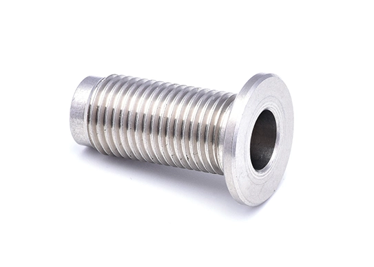 Tornillo de acero inoxidable con cabeza redonda y agujero pasante