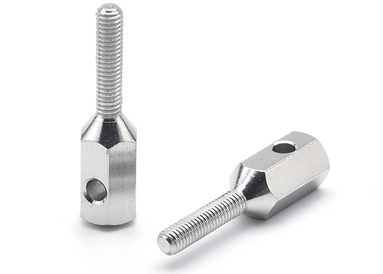Tornillo hexagonal ranurado de giro manual