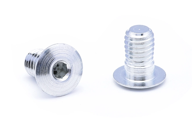 Tornillo hexagonal interior de aluminio para torno