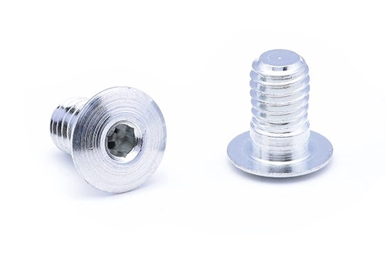 Tornillo hexagonal interior de aluminio para torno