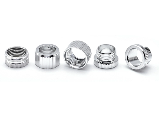 Pieza de aluminio para torno automático