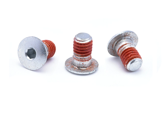 Tornillo automático de aluminio para encolado por puntos