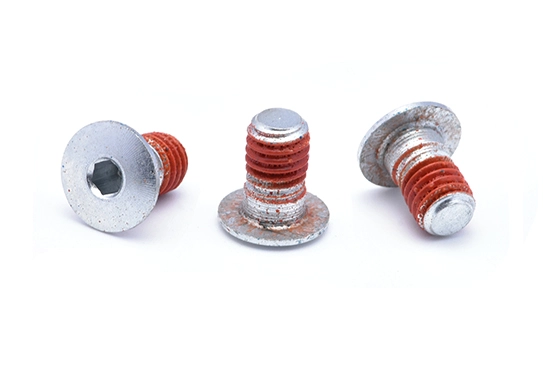 Tornillo automático de aluminio para encolado por puntos