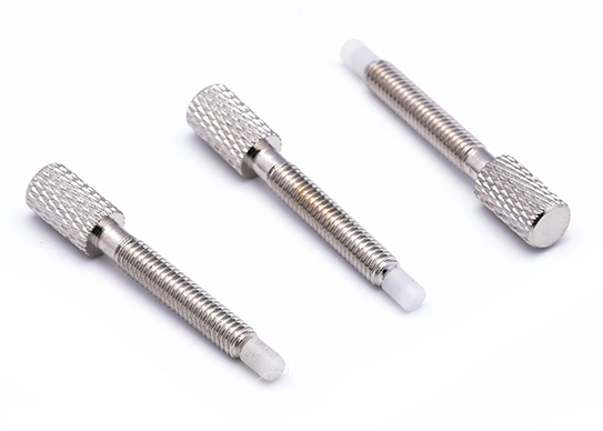 Tornillo de giro manual con cola adhesiva