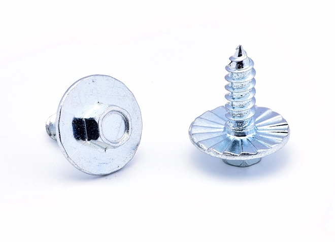 Tornillo de cabeza sobredimensionada con arandela