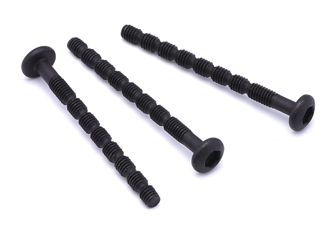 Tornillo rompible para junta de bambú