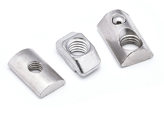 Tuerca de aluminio para equipo automatizado