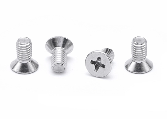 Tornillo de cabeza avellanada con cruz Phillips 304