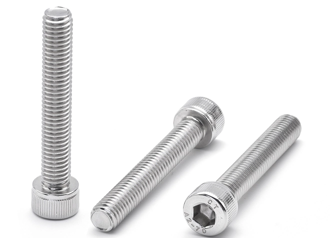 Tornillo de cabeza cilíndrica con hexágono interior