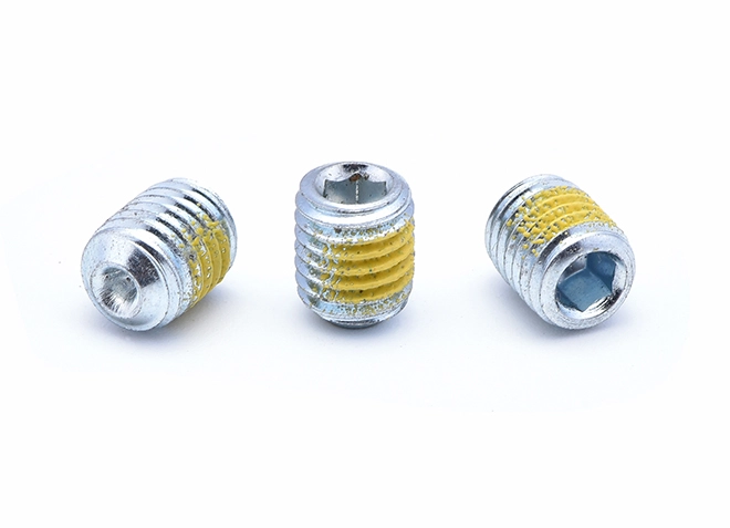 Tornillo de máquina antiaflojamiento