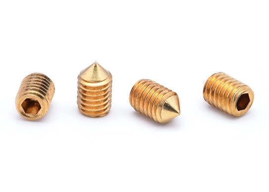 Tornillo de máquina de cobre