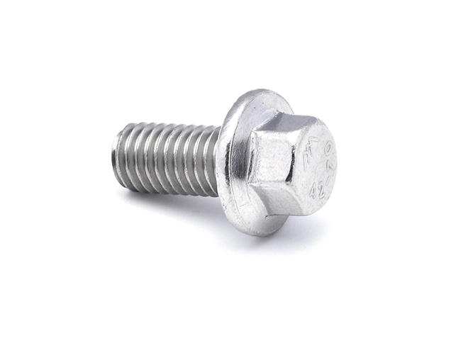 Tornillo hexagonal con brida