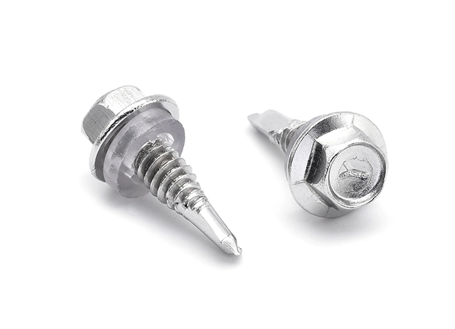 Tornillo hexagonal con punta de broca