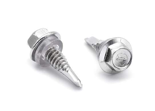 Tornillo hexagonal con punta de broca