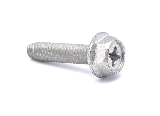 Tornillo de diente triangular recubierto de Dacromet