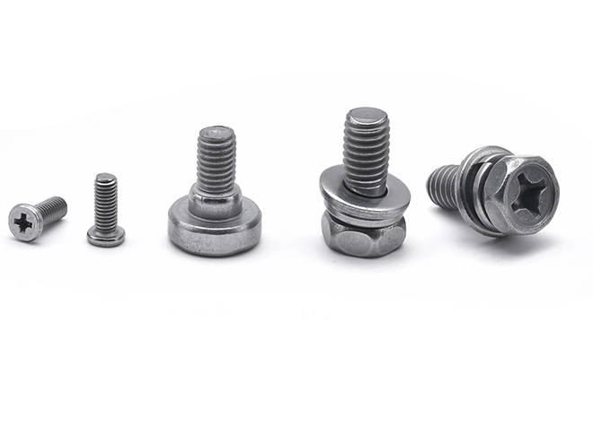 Nuevo tornillo con tratamiento superficial gris ecológico de 1000+ horas