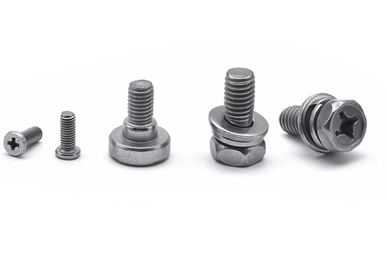 Nuevo tornillo con tratamiento superficial gris ecológico de 1000+ horas