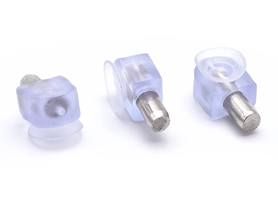 Pasador de espiga + Funda de goma de elefante transparente