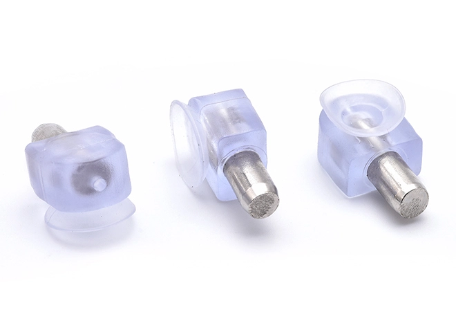 Pasador de espiga + Funda de goma de elefante transparente