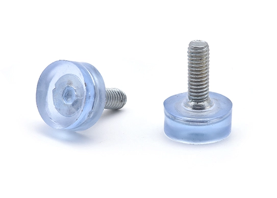 Tornillo de almohadilla para pie de mueble moldeado por inyección