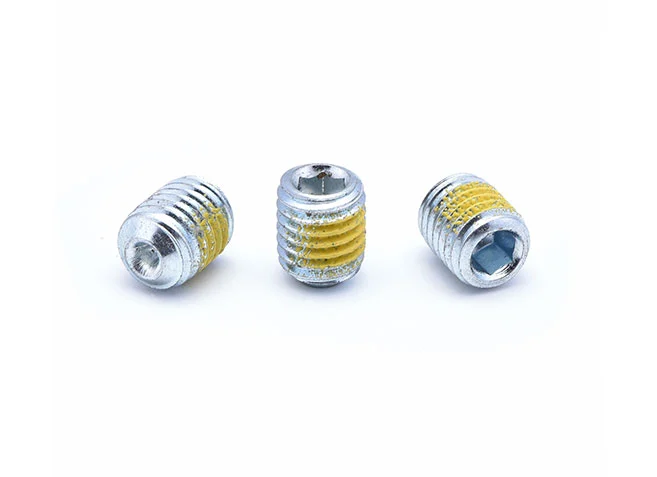 Tornillos de fijación con hexágono interior
