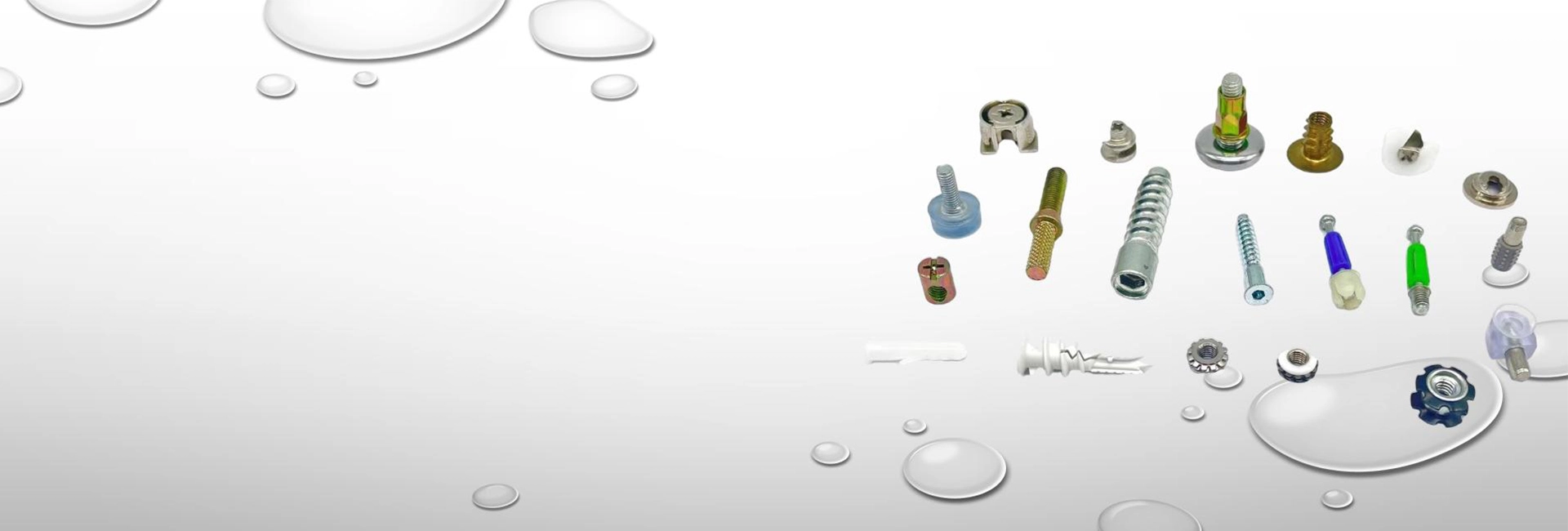 Sujetadores y fijaciones para muebles